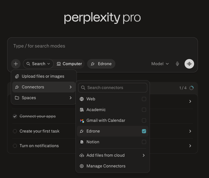Verify the connector is enabled